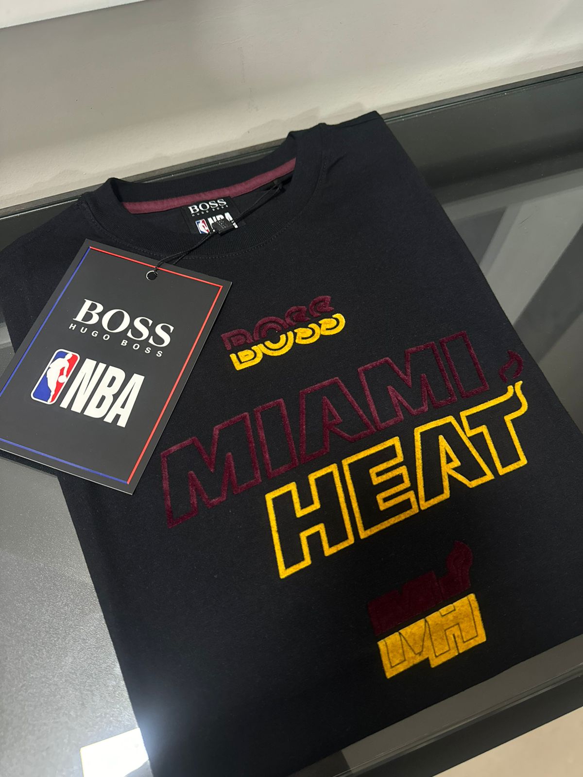 Camiseta Linha Importada Hugo Boss Preto