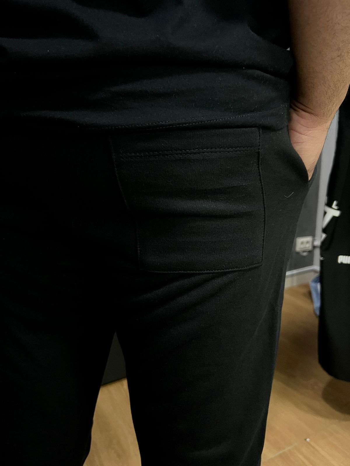 Calça Moletom Lacoste Preto