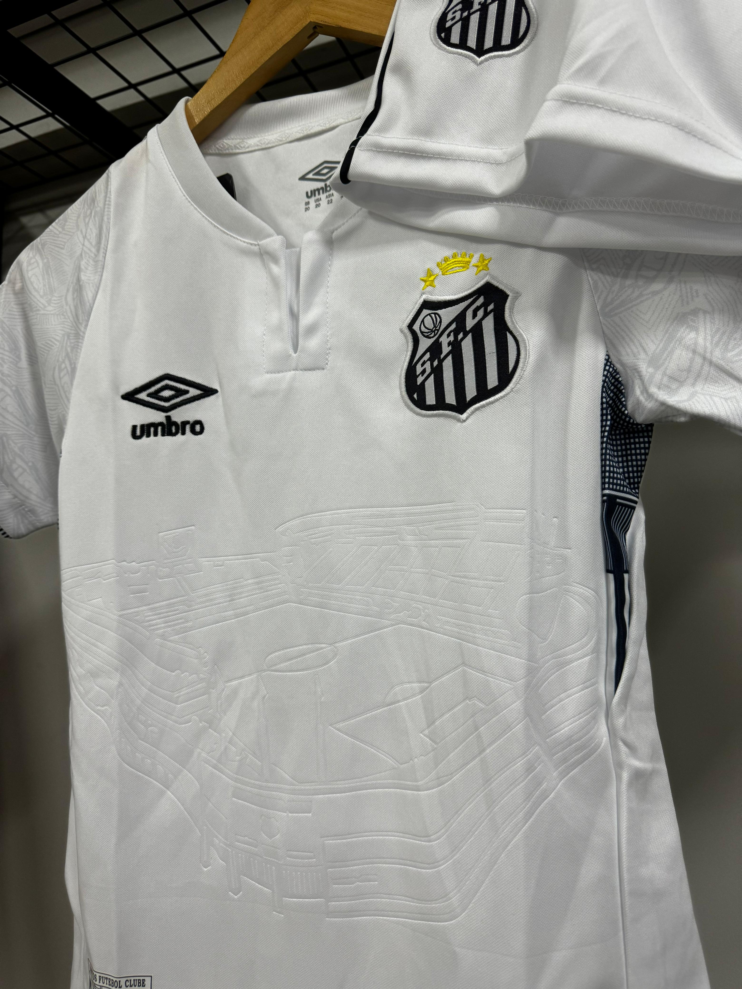 Conjunto Santos I 24/25 Umbro Branco