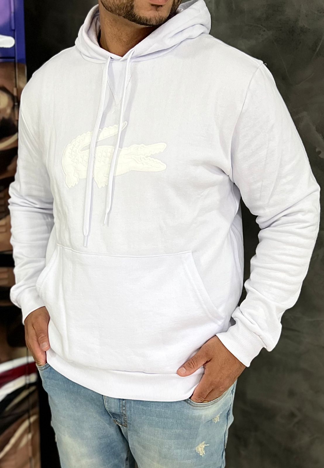 Blusa Importada Lacoste Branco