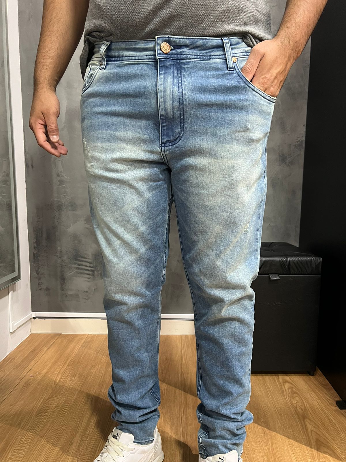 Calça Jeans Calvin Klein Azul