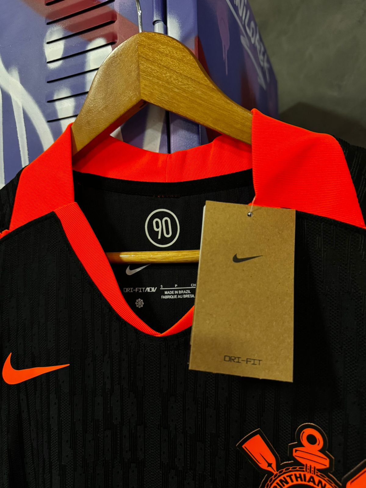 Corinthians III 2025/26 Modelo jogador Nike Preto