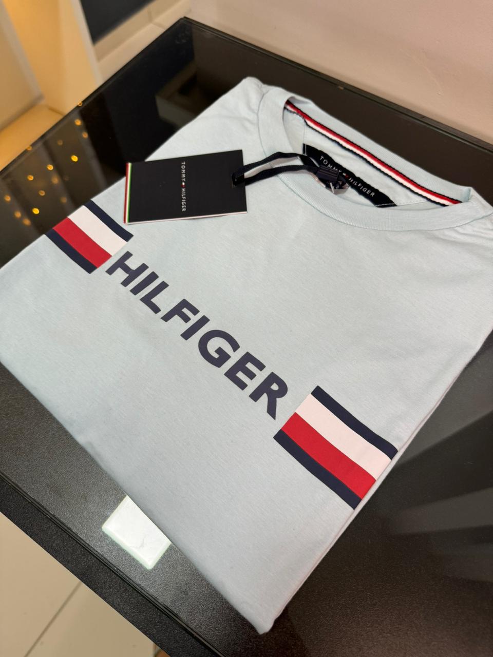 Camiseta Importada Tommy Azul
