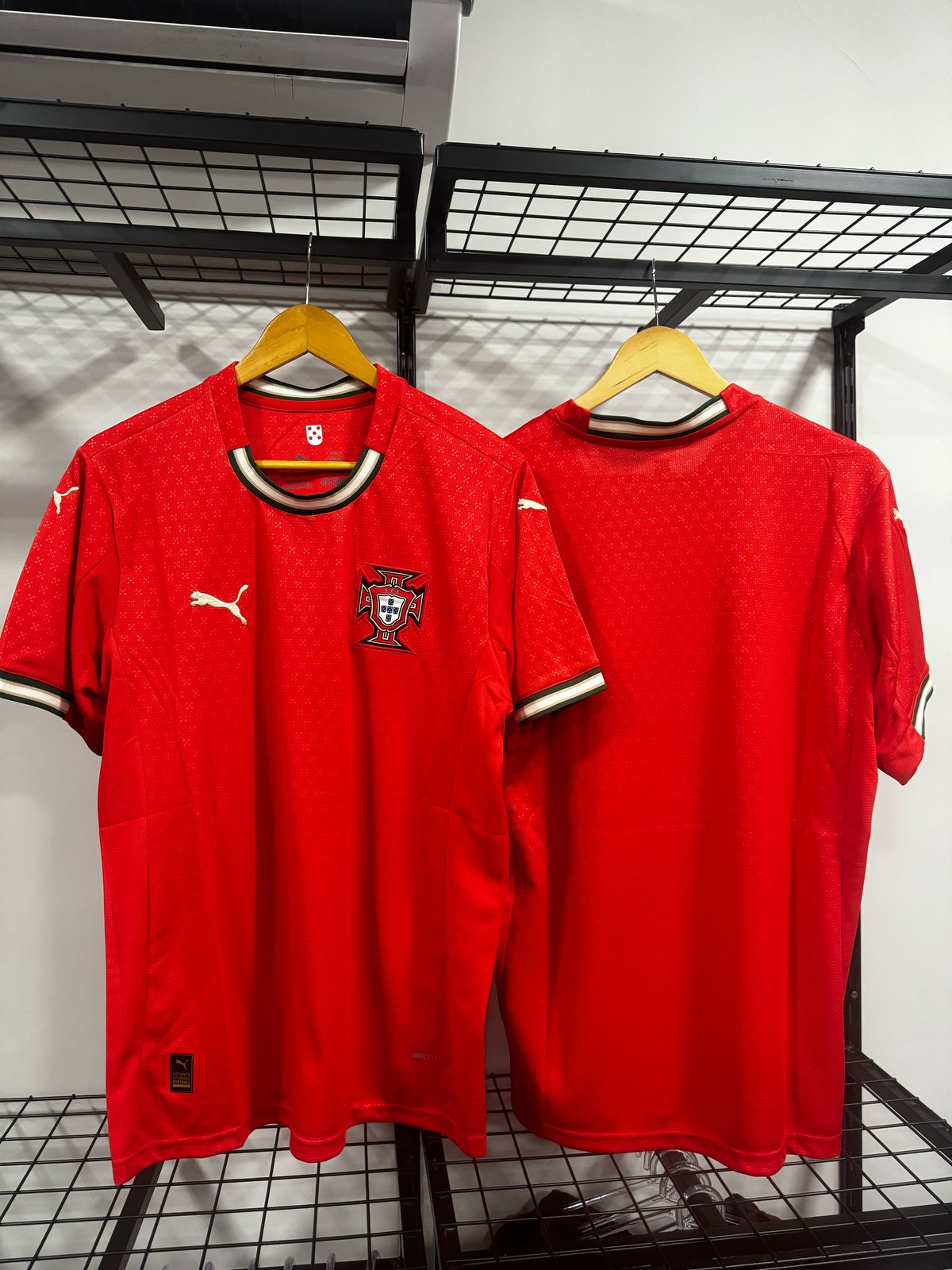 Camisa Portugal 2025 Puma Vermelho