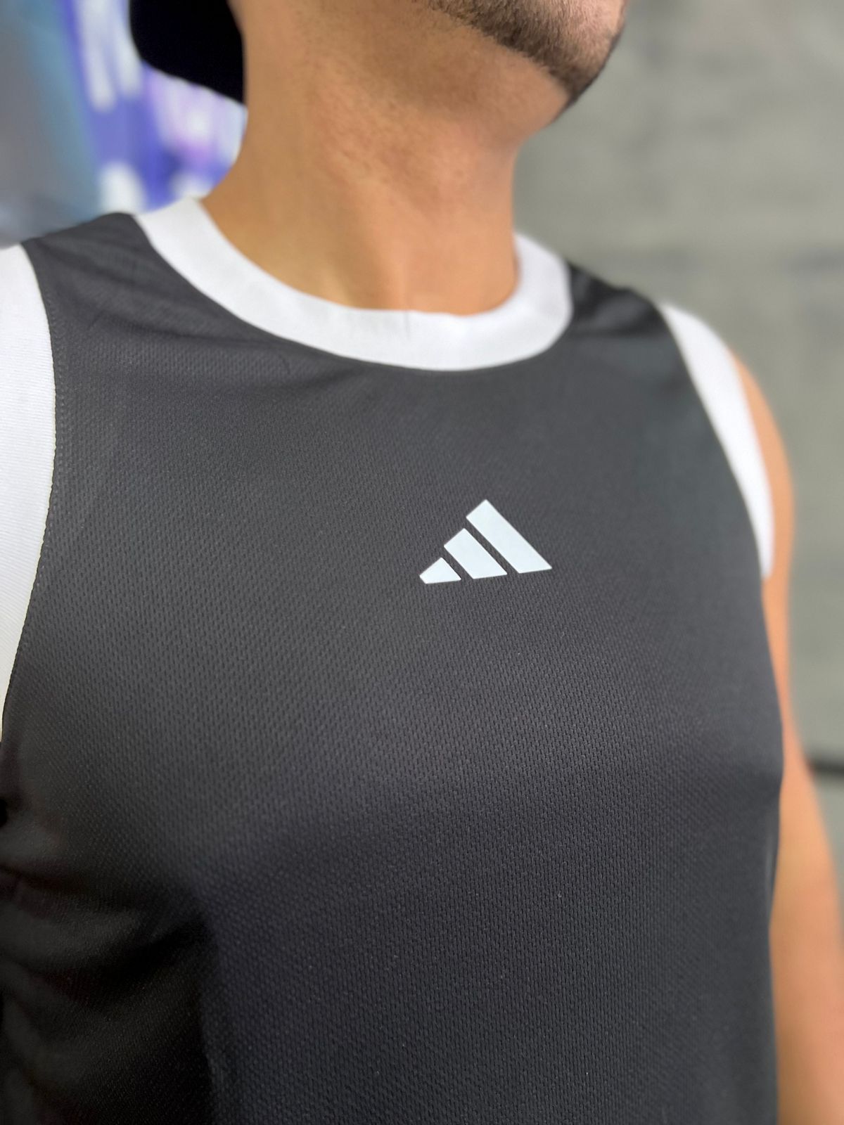 Regata Drifit Adidas Preto