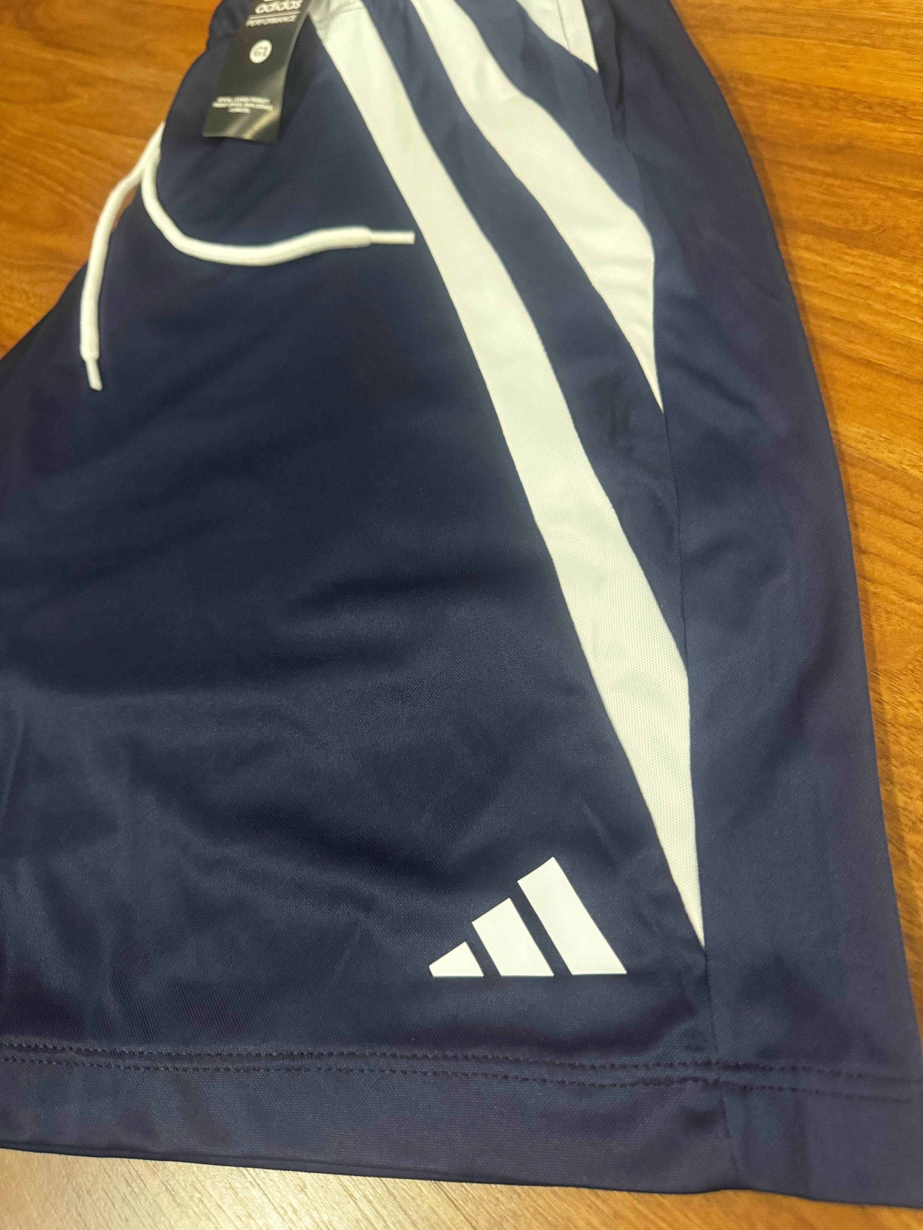 Bermuda Drifit Plus Size Adidas Azul