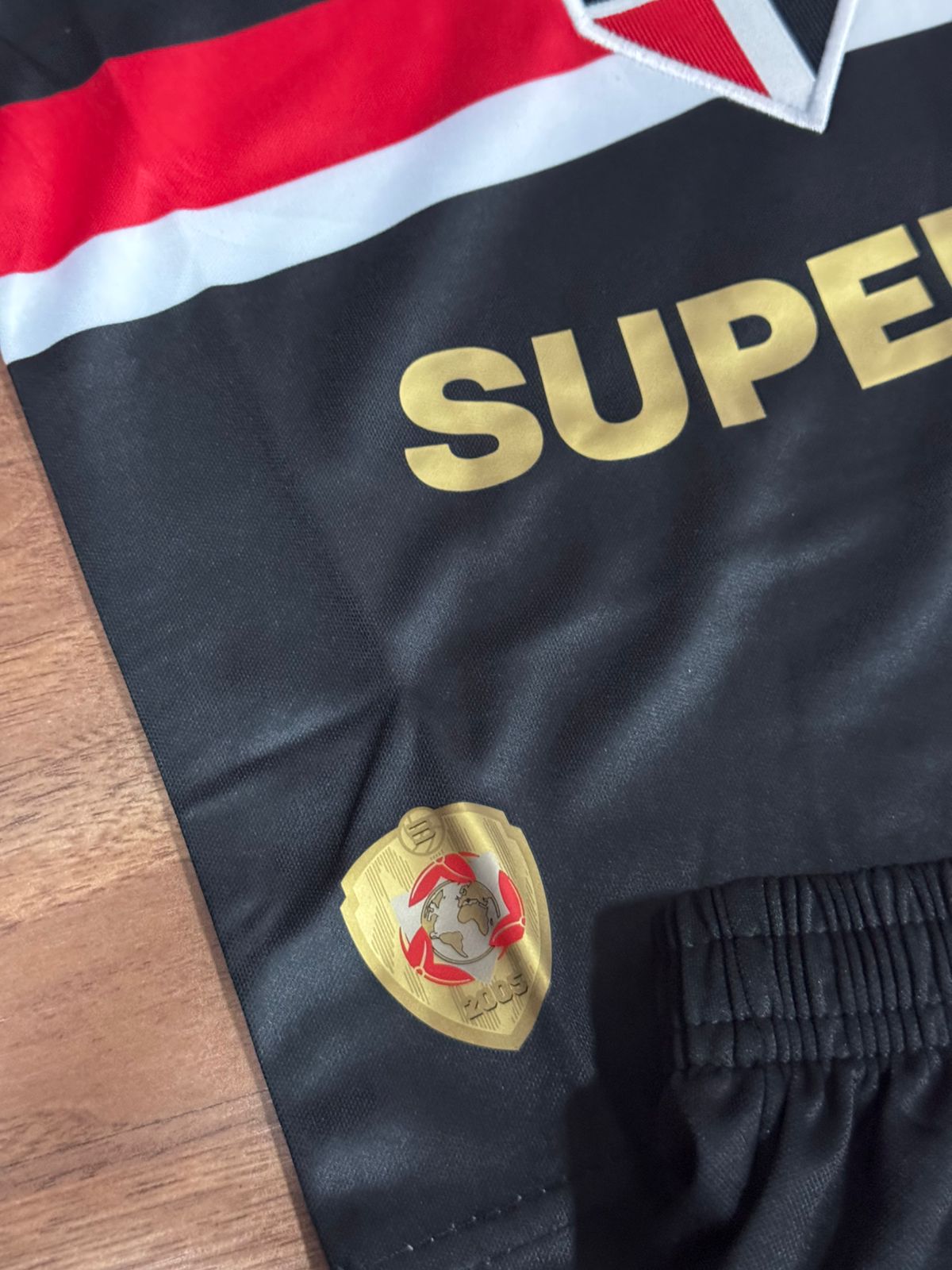 Conjunto São Paulo III 25/26 New Balance Preto