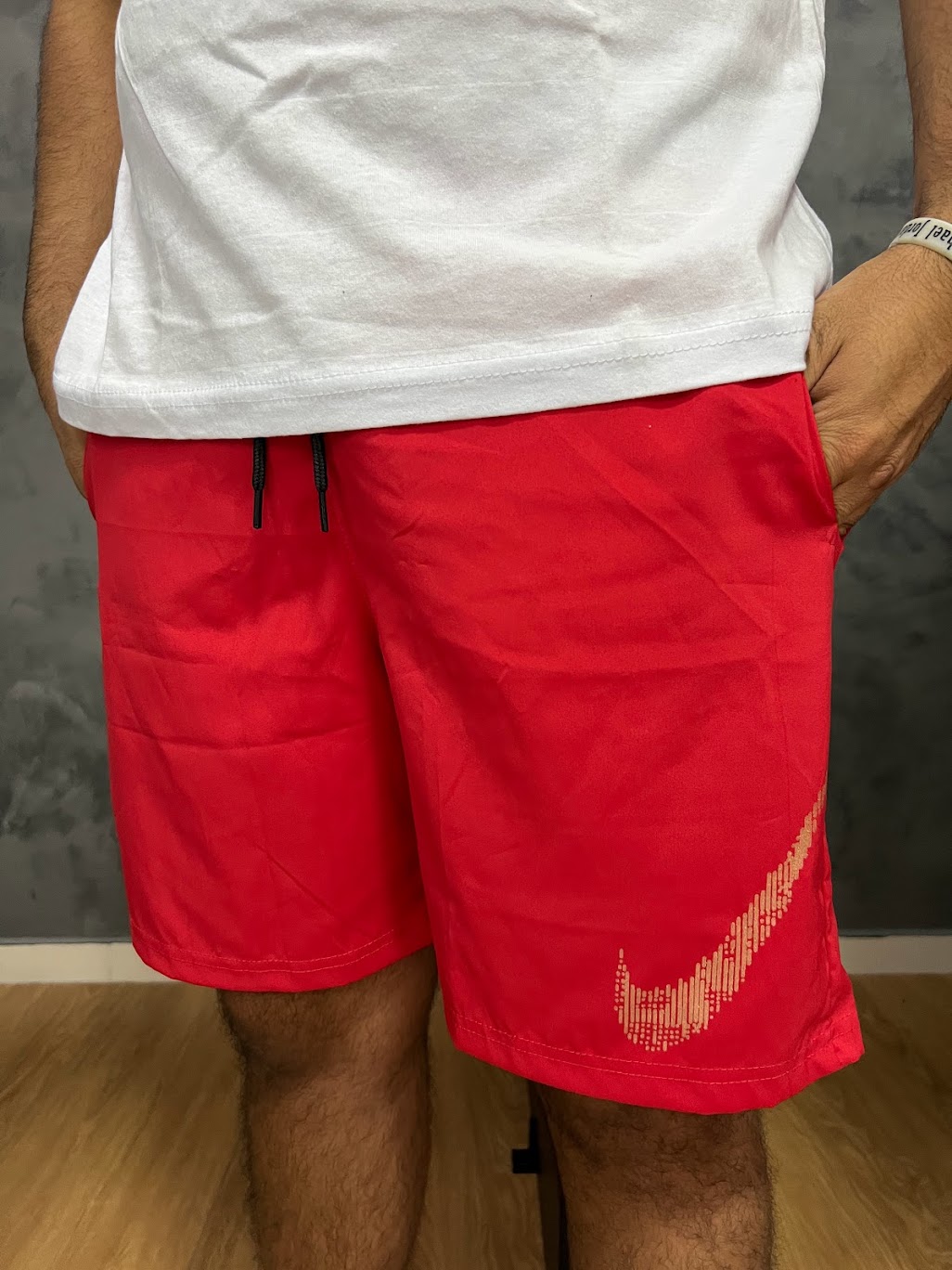 Shorts Praia Nike Vermelho