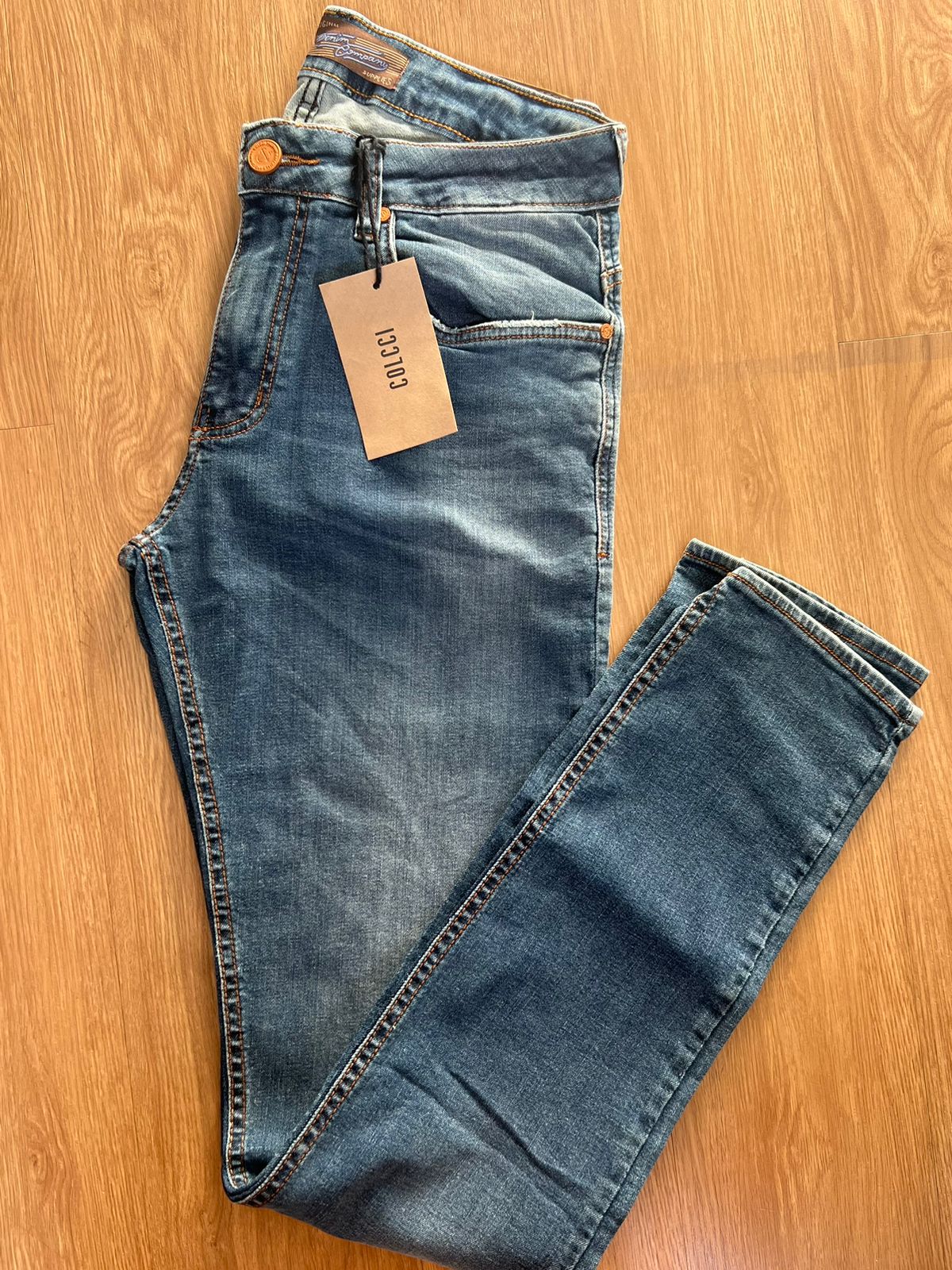 Calça jeans Colcci Azul