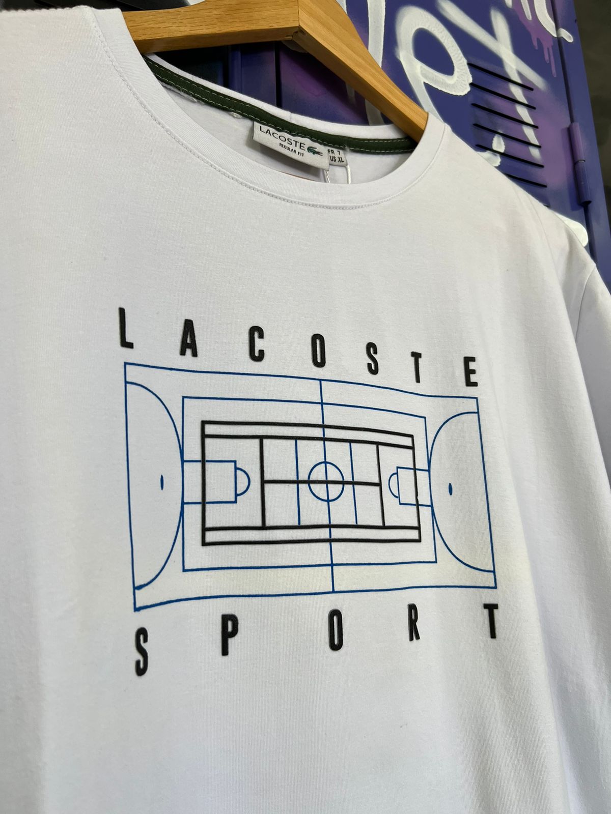Camiseta Lacoste Branca