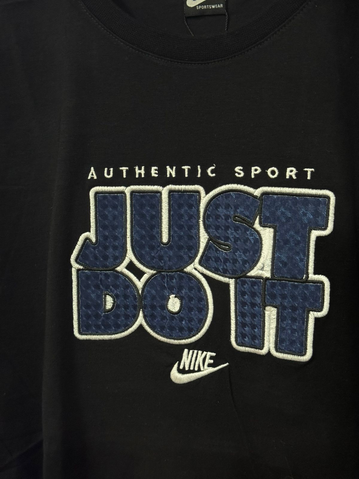 Linha strech americana Nike Preto