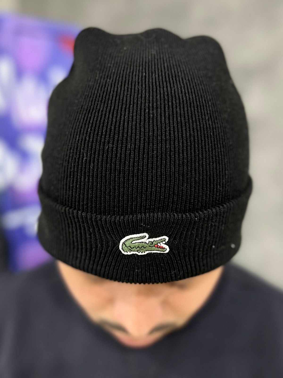 Touca Lacoste Preto