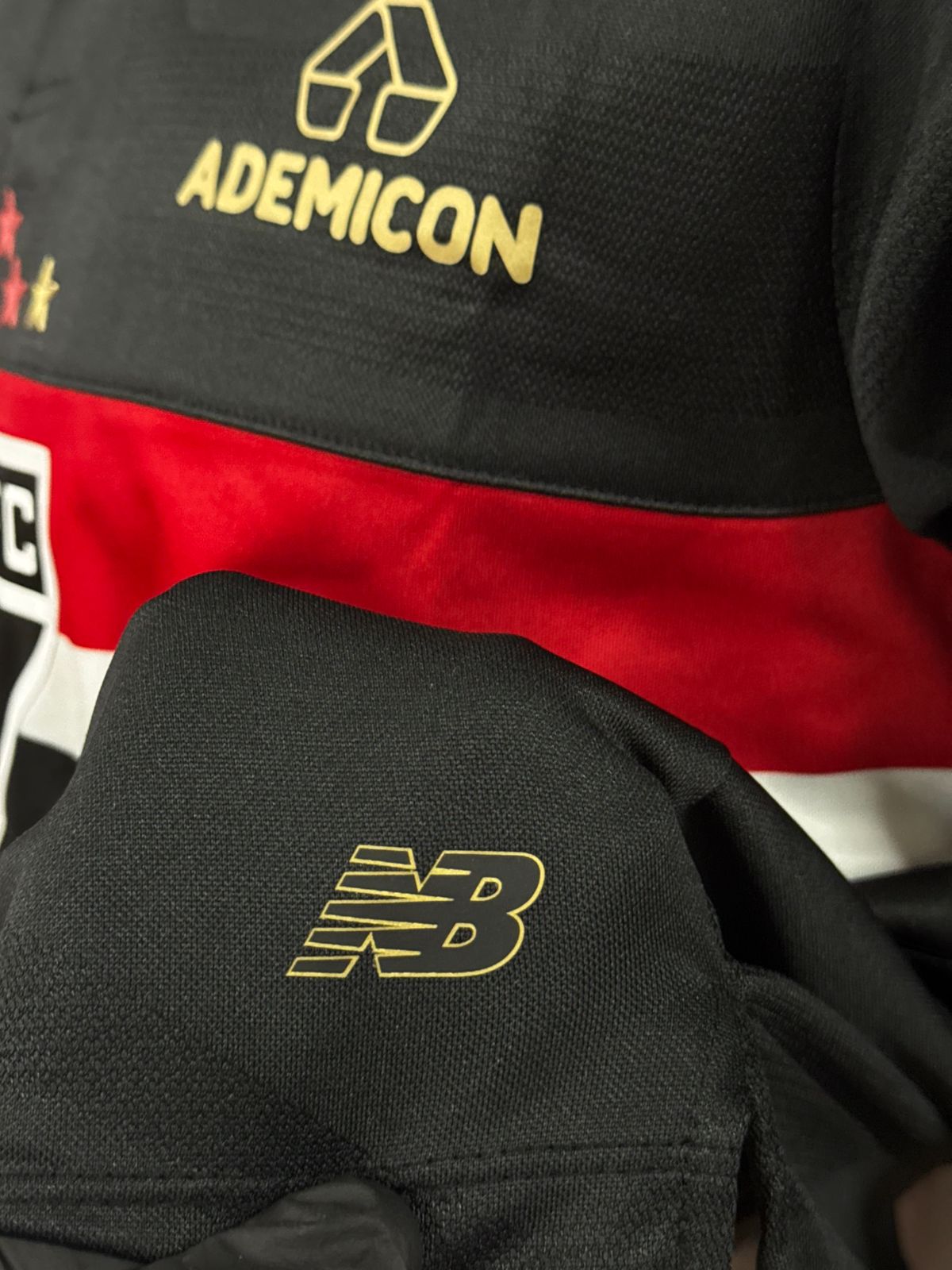 São Paulo III 25/26 New Balance Preto