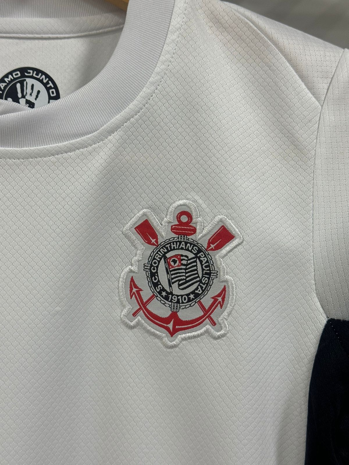 Conjunto Corinthians I 24/25 Nike Branco