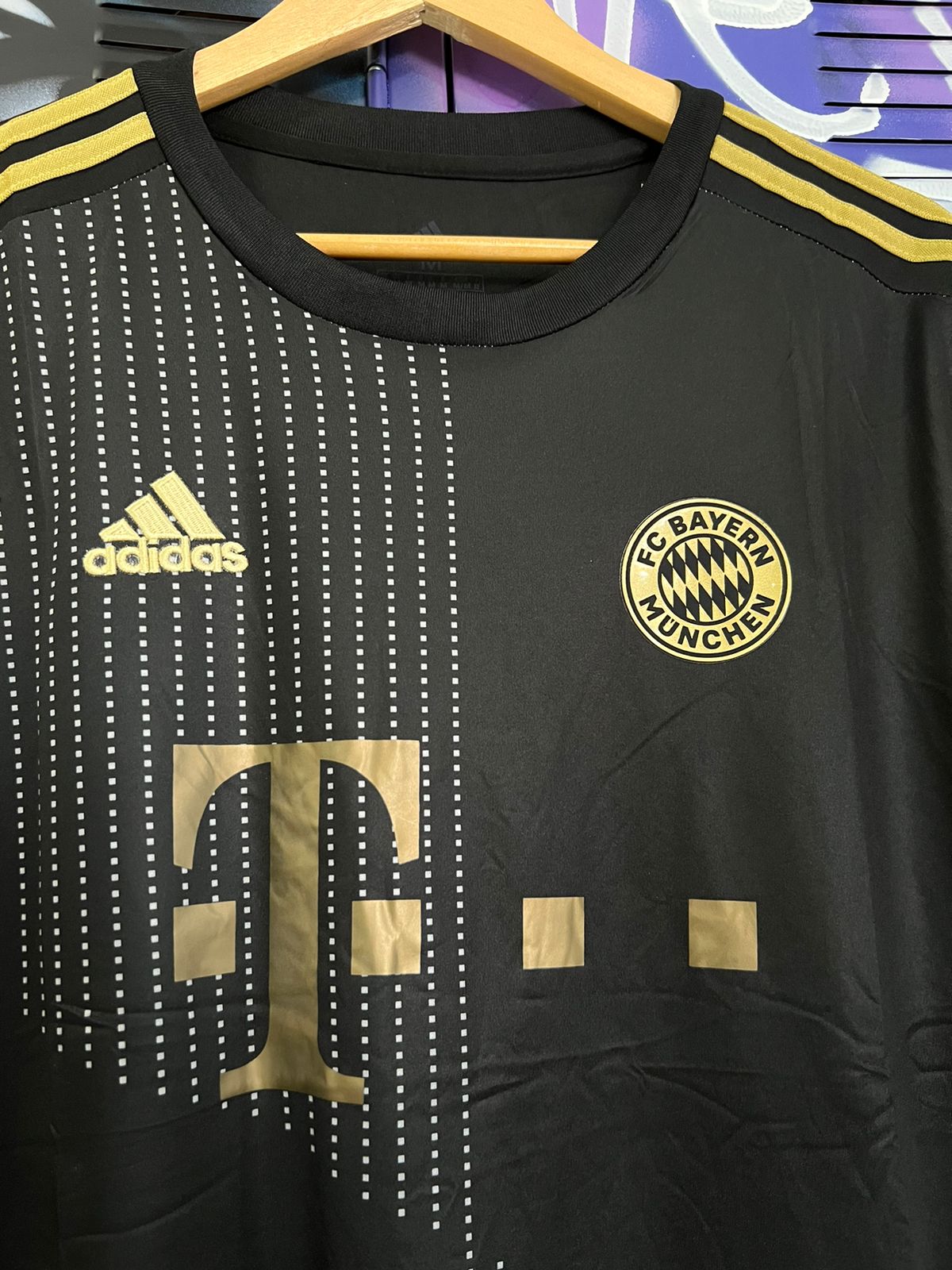 Bayern München  21/22 Adidas Preto