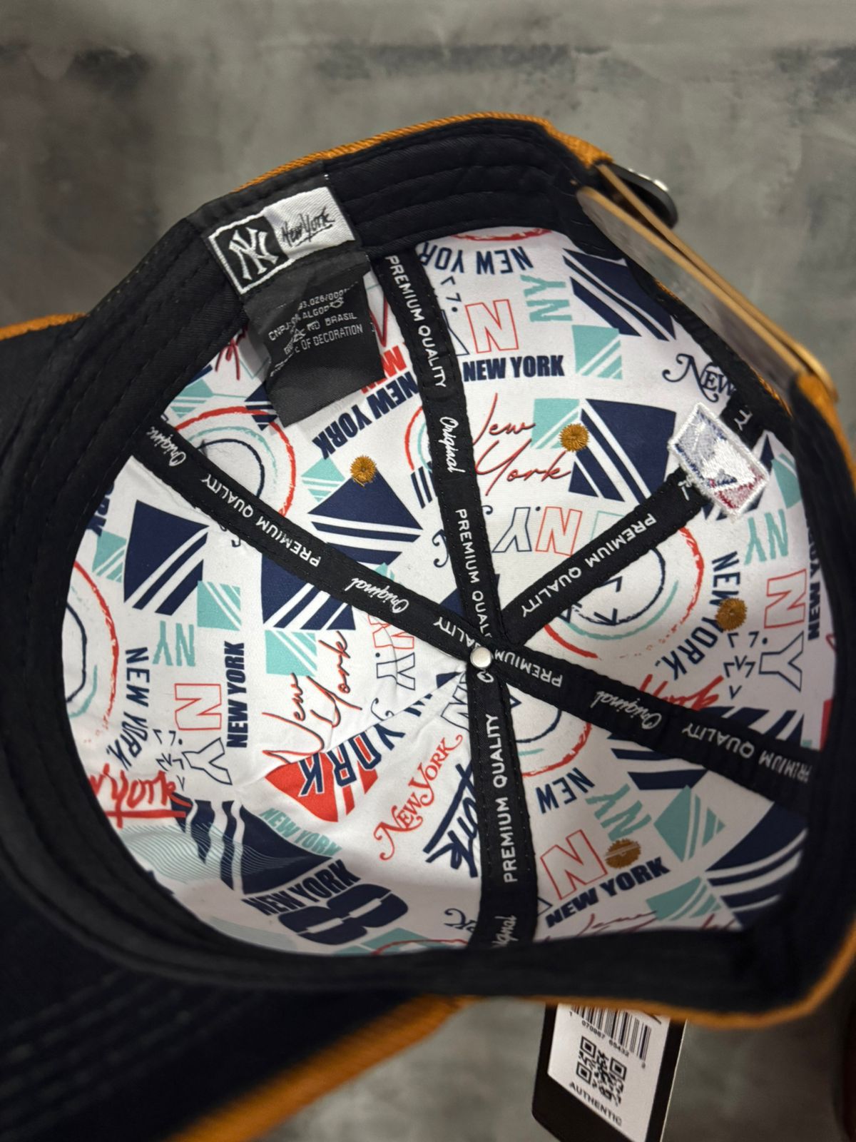 Boné Premium New York Marrom