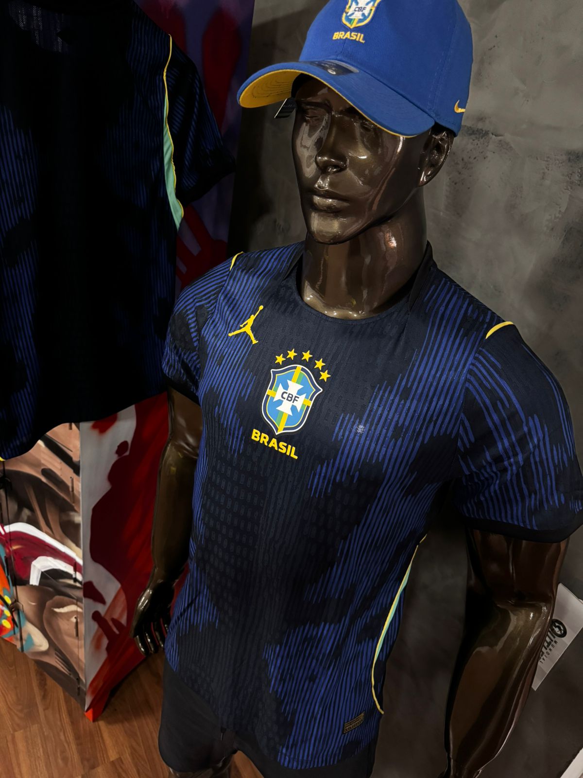 Brasil II 2026/27 Modelo Jogador Jordan Azul