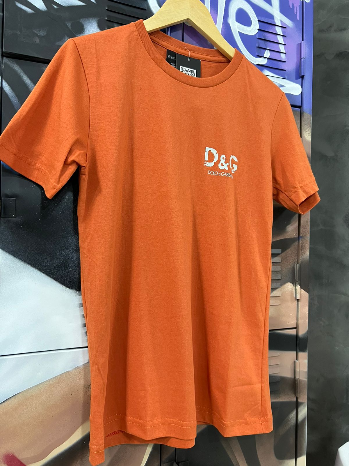 Camiseta Dolce Gabbana Laranja