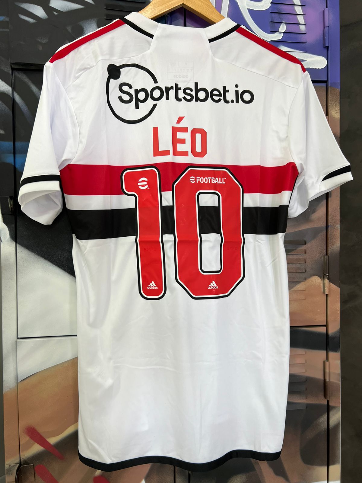 Camisa São Paulo Personalizada Adidas Branco