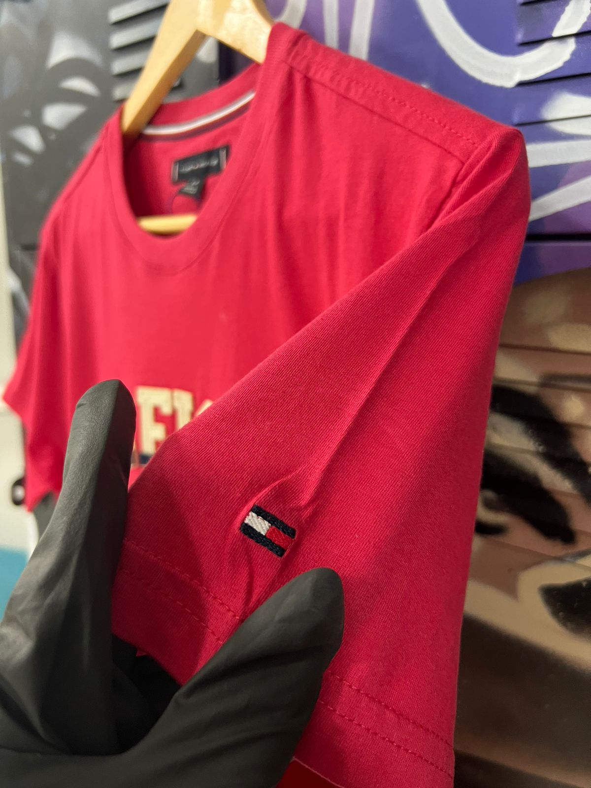 Camiseta Linha Griff Tommy Vermelho