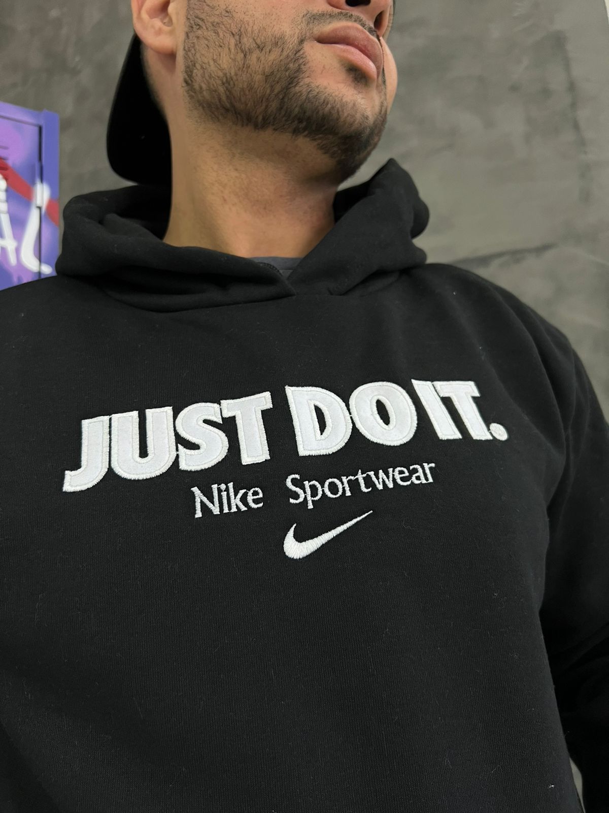 Blusa Moletom Nike Preto