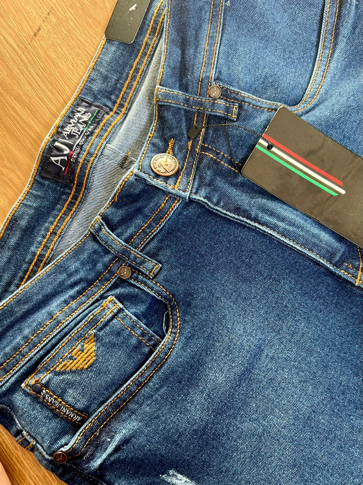 Calça jeans Armani Azul