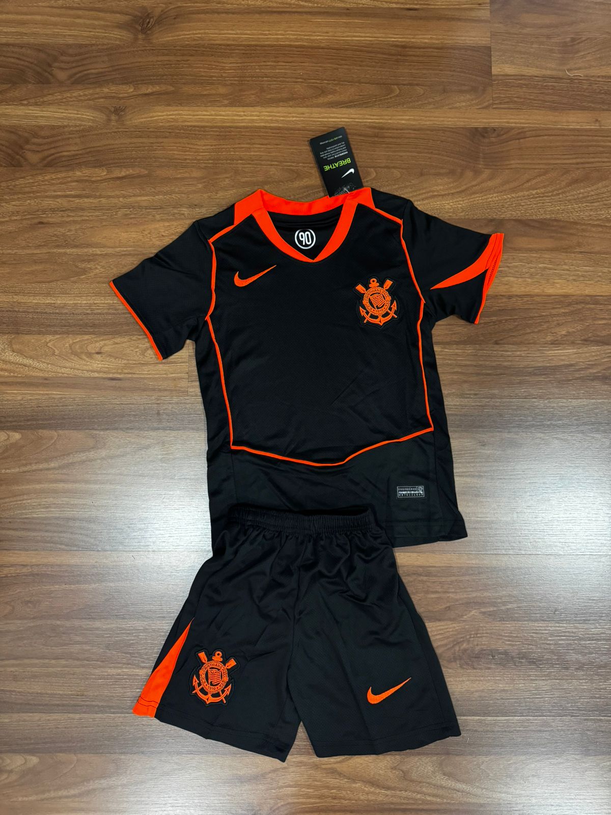 Conjunto Corinthians III 2025/26 Nike Preto