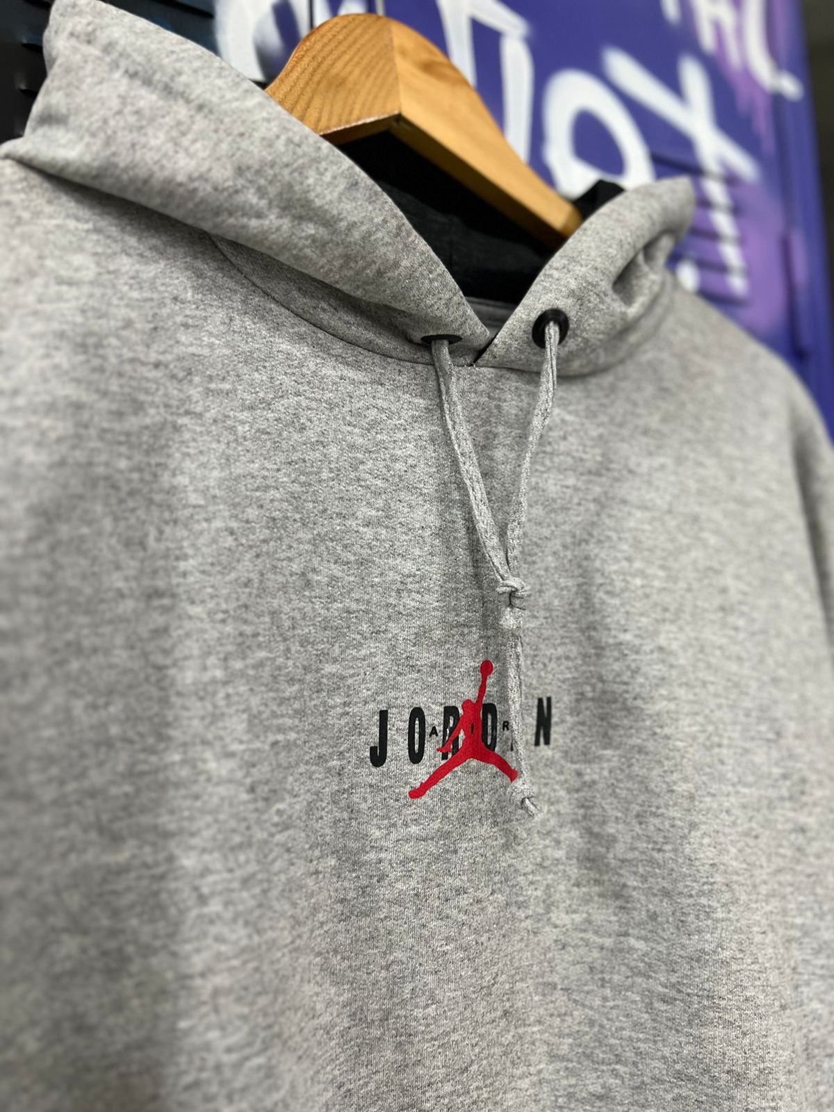 Blusa Moletom Jordan Cinza