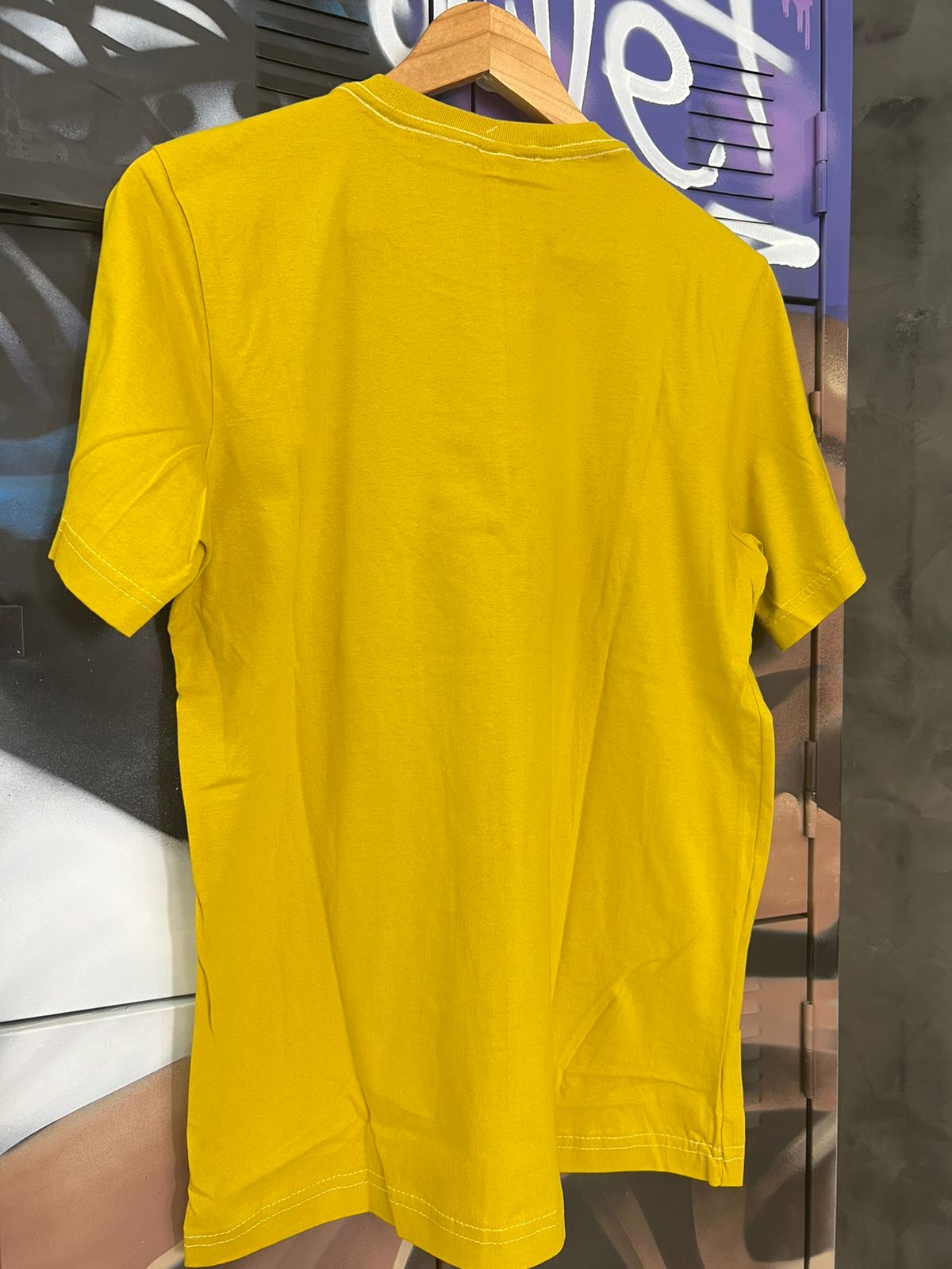Camiseta Algodão Versace Amarelo