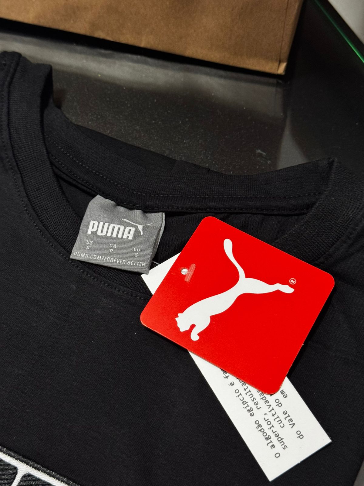 Linha strech americana Puma Preto