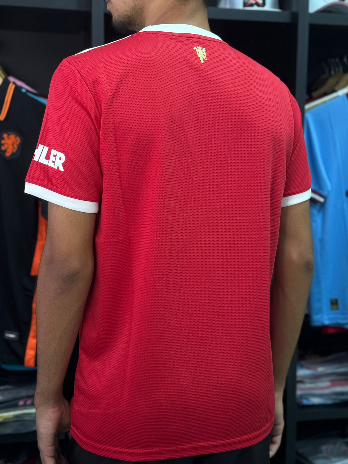 Manchester United 21/22 Adidas Vermelho