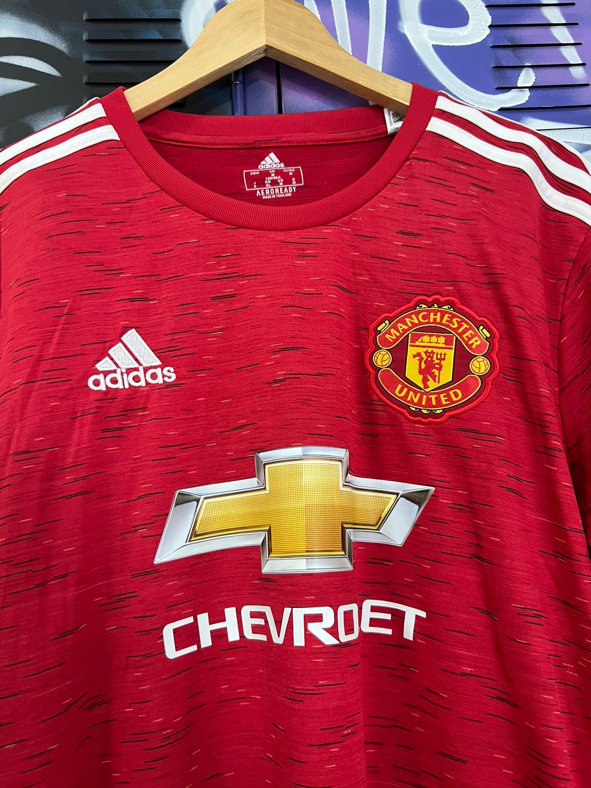 Manchester United  20/21 Adidas Vermelho