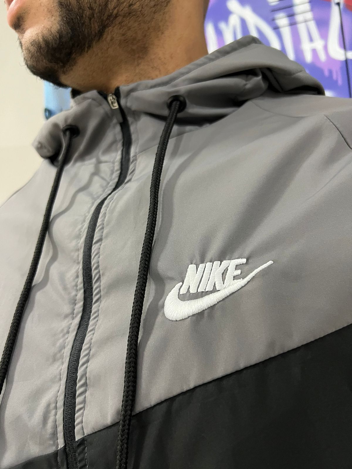 Corta Vento Importado Nike Cinza