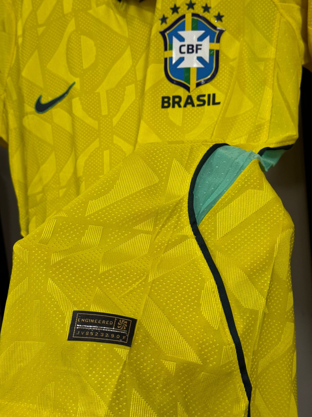 Feminina Brasil I 2026/27 Modelo Jogador Nike Amarelo