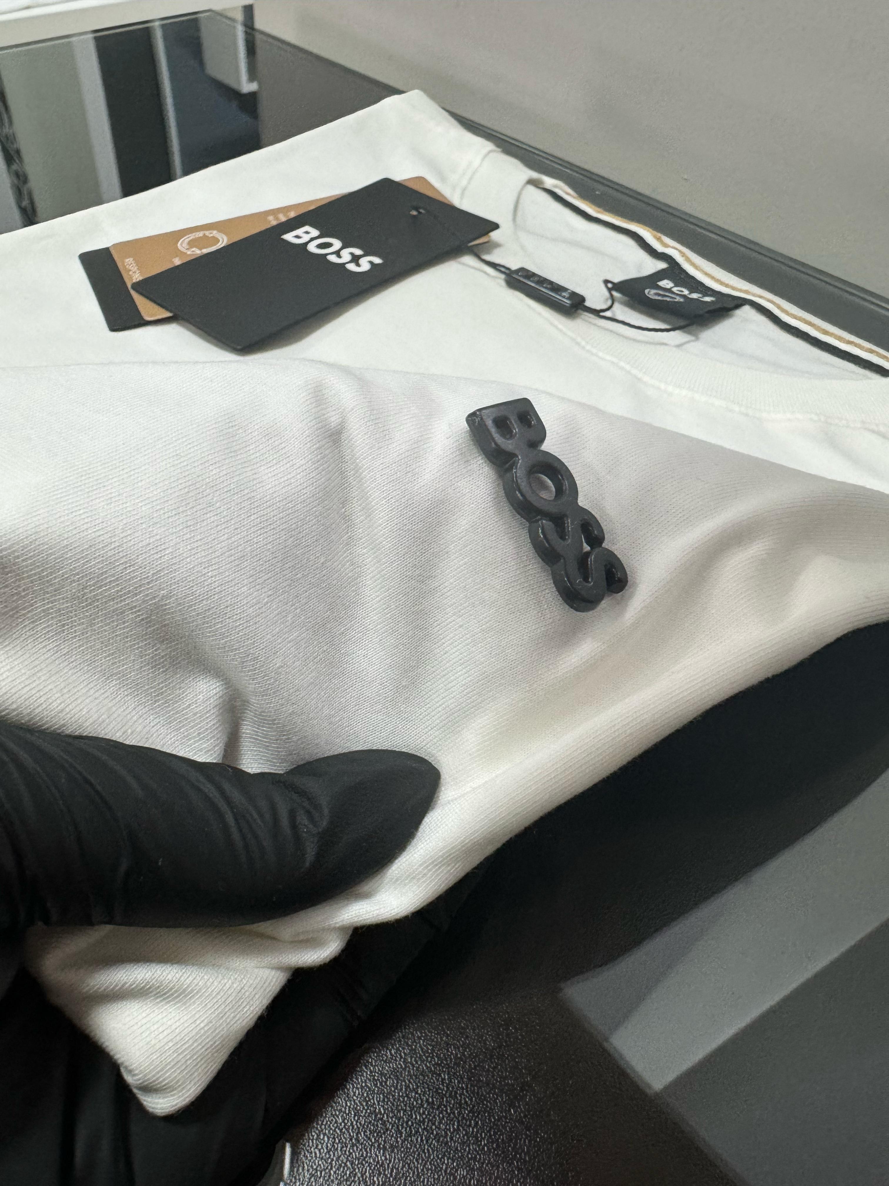 Camiseta Linha Importada Hugo Boss Branco