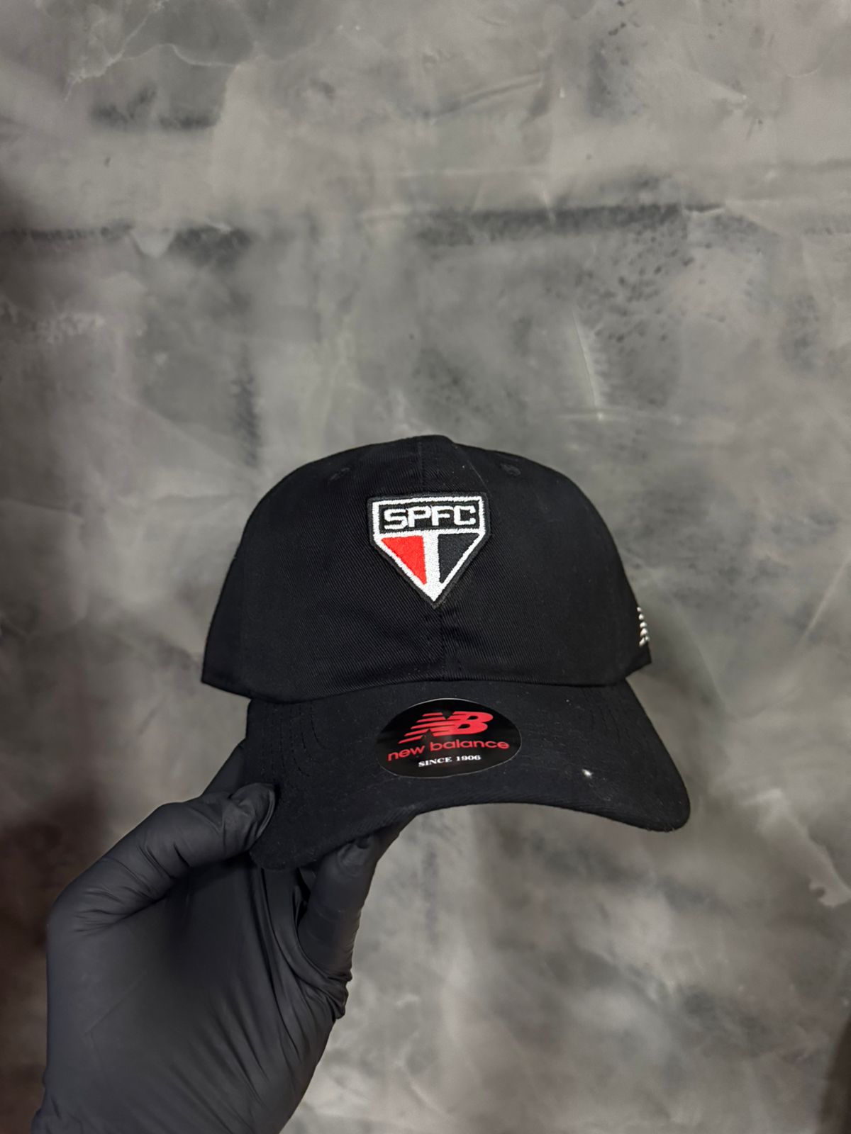 Boné do São paulo New Balance Preto