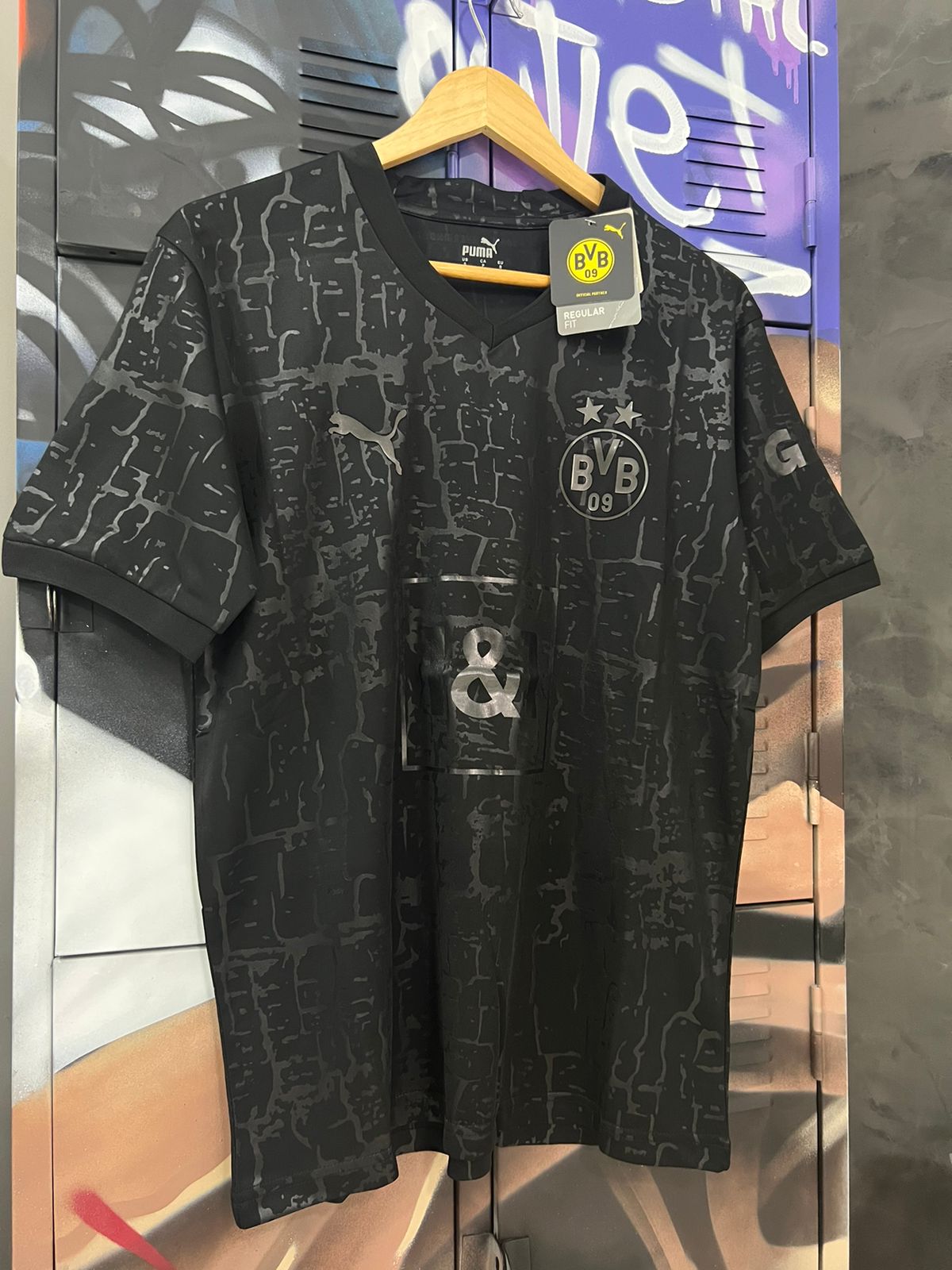 Borussia Dortmund Blackout 22/23 Puma Preto