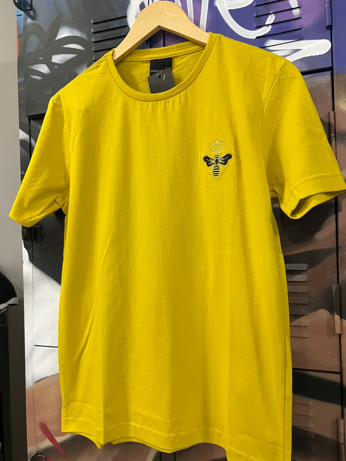 Camiseta Dolce Gabbana Amarelo