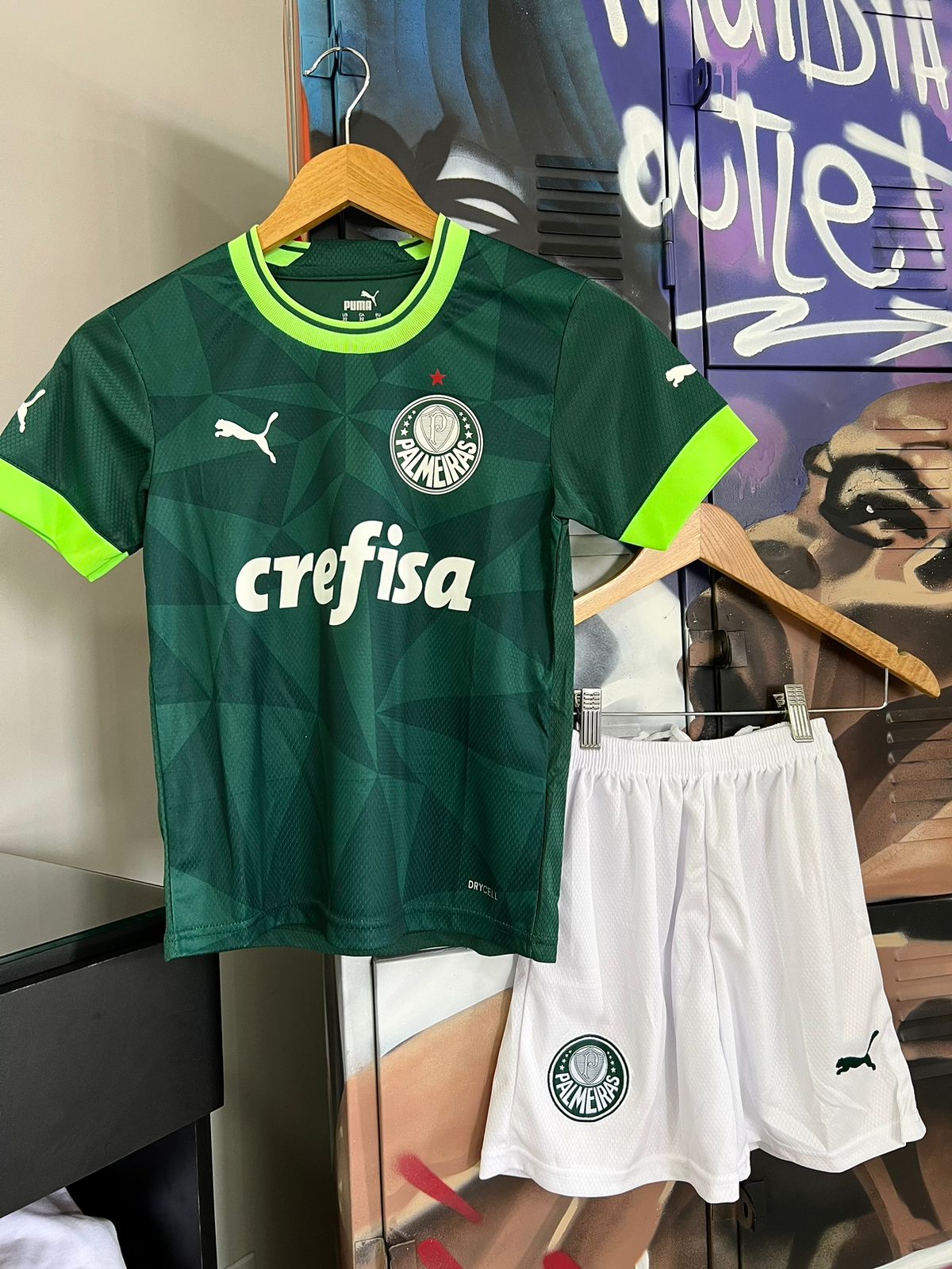 Conjunto Palmeiras Puma Verde