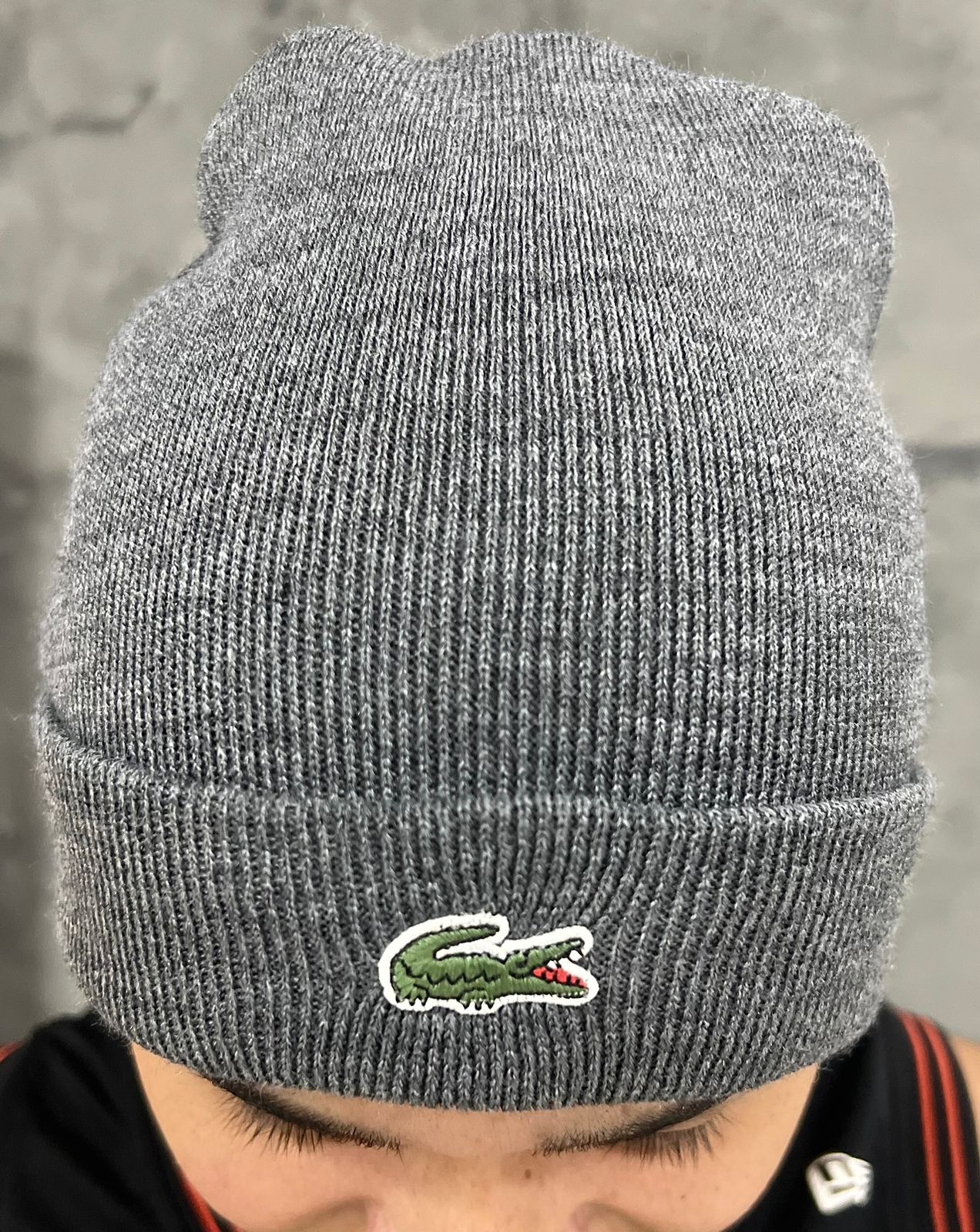 Touca Lacoste Cinza