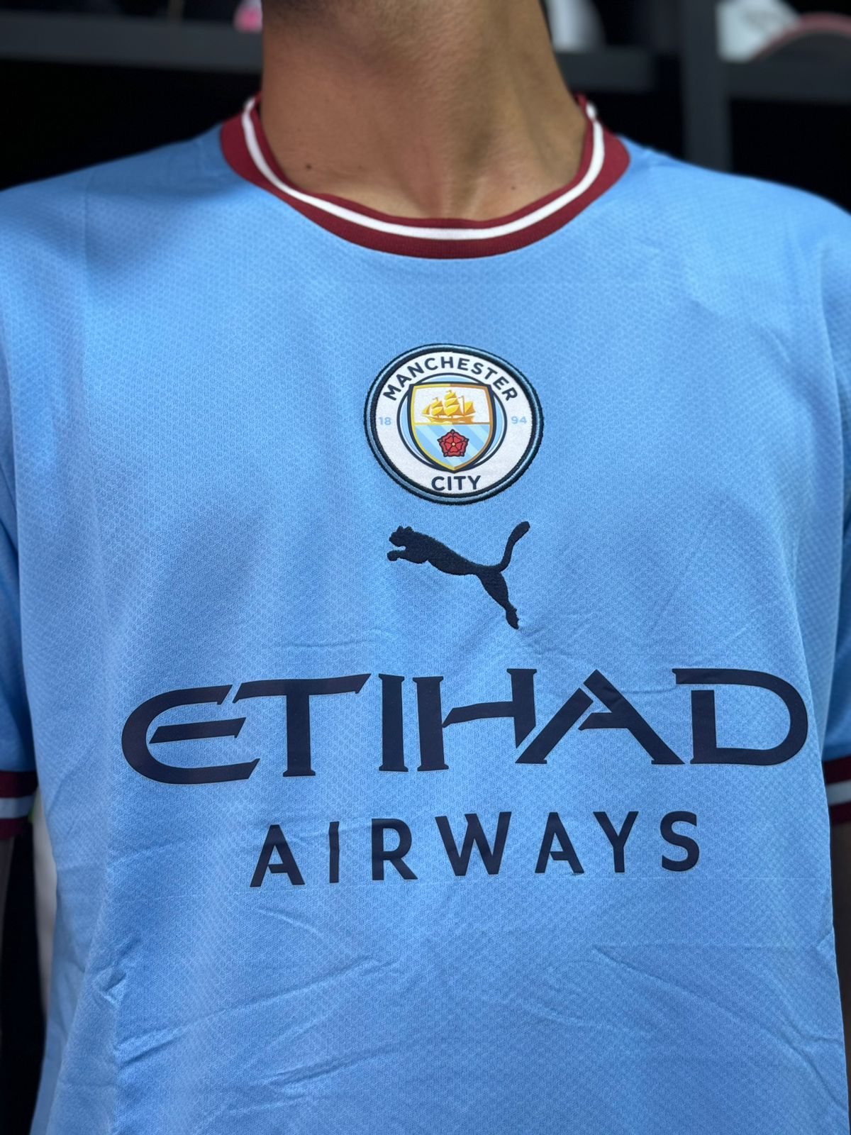 Manchester City I 2022 Puma Azul