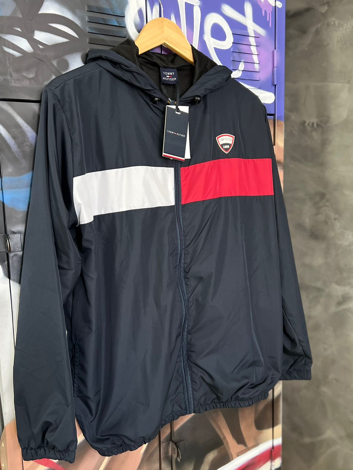 Corta Vento Tommy Azul