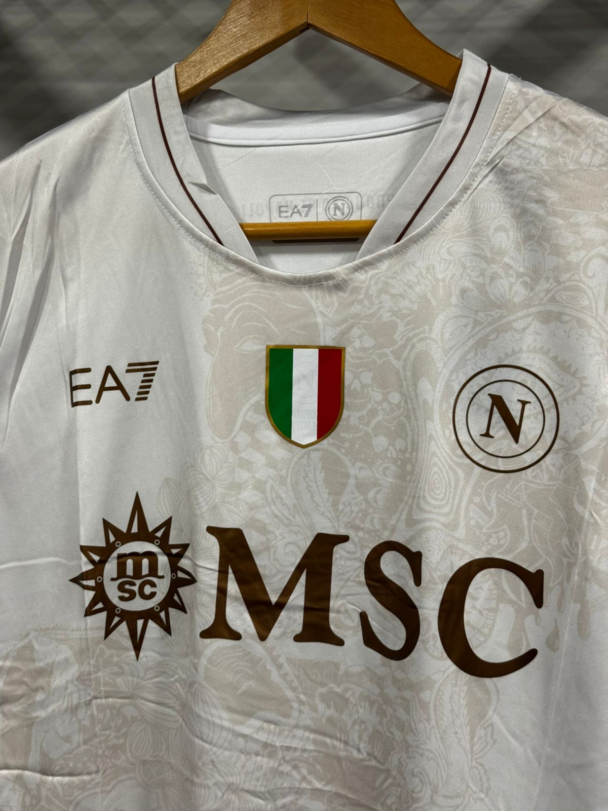 Camisa Napoli II 25/26 Time Bege