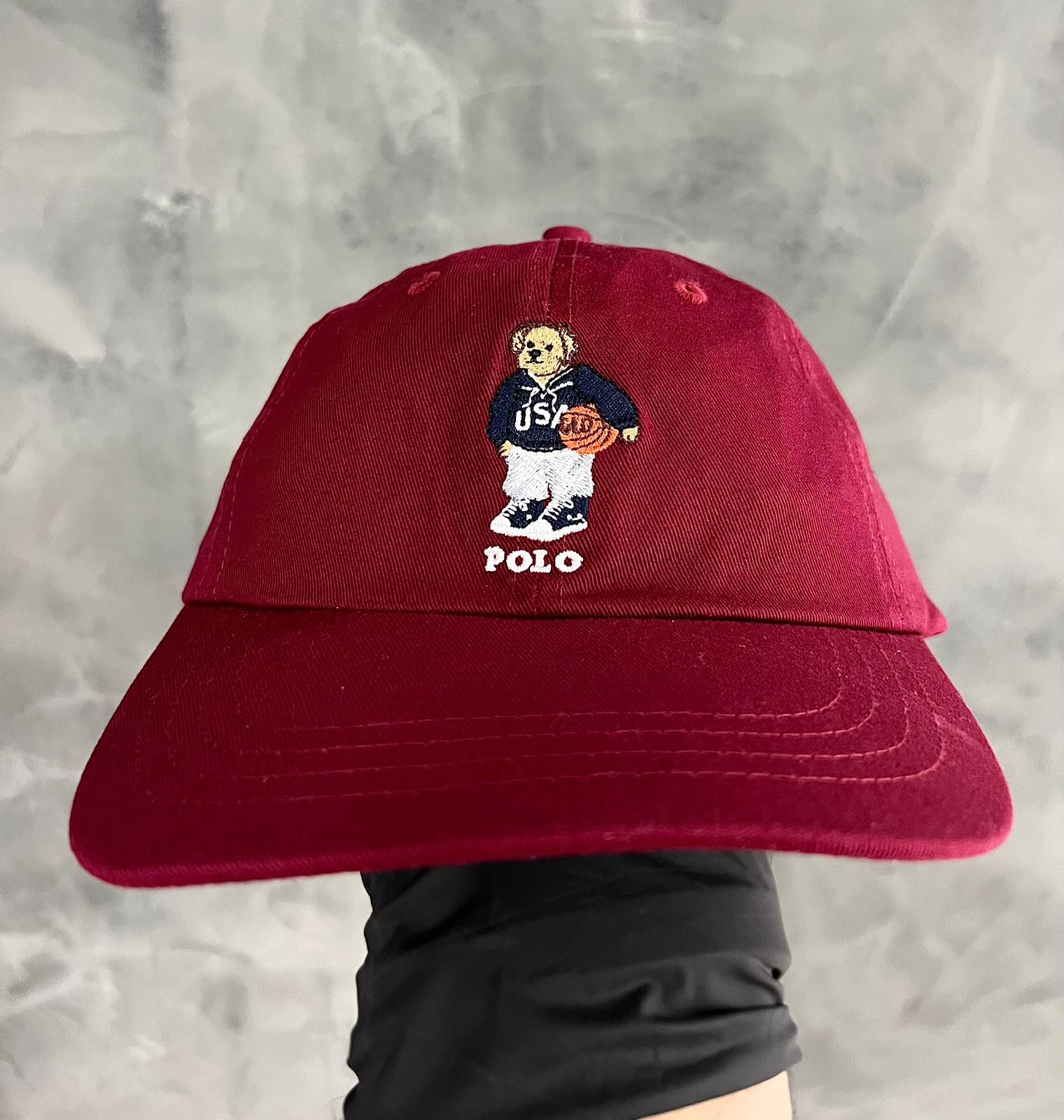 Boné Importado Bear Polo Vermelho
