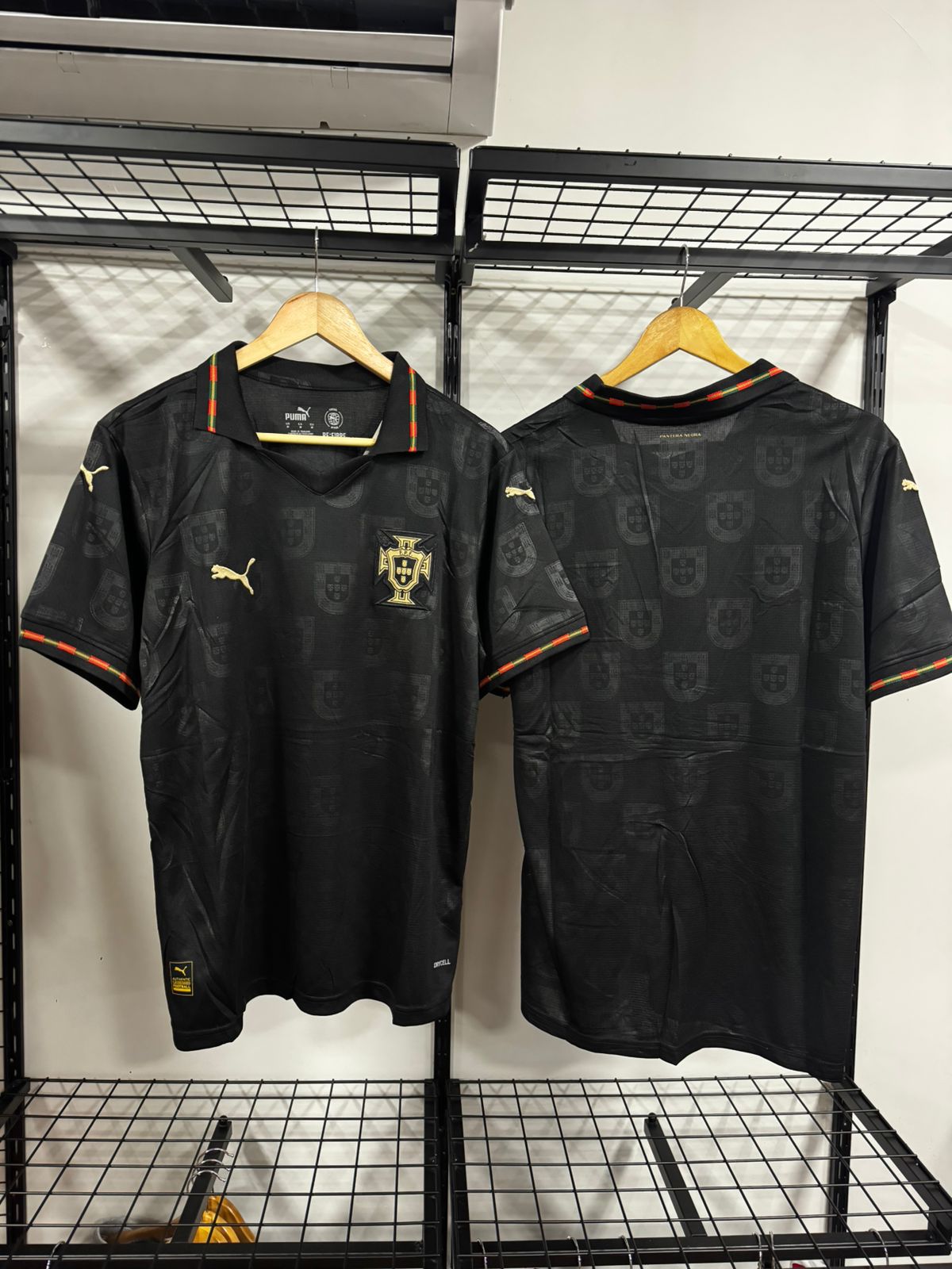Camisa Portugal 2026/27 Puma Preto