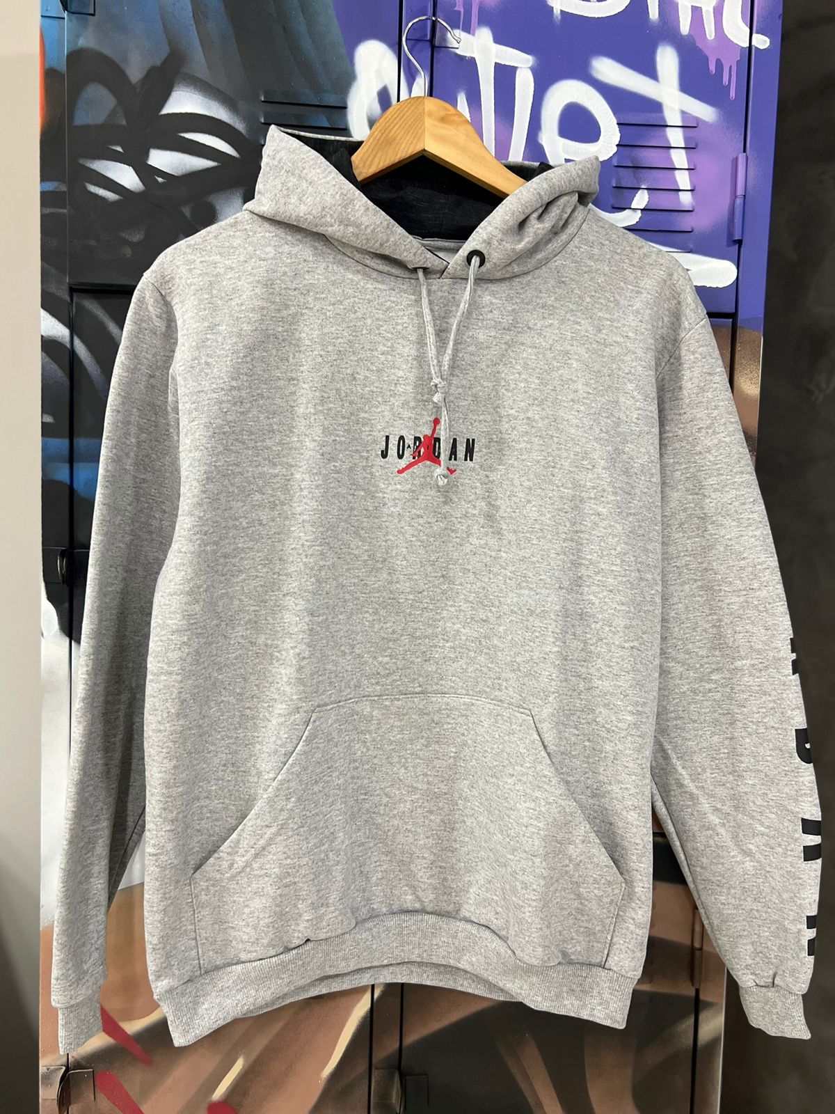 Blusa Moletom Jordan Cinza