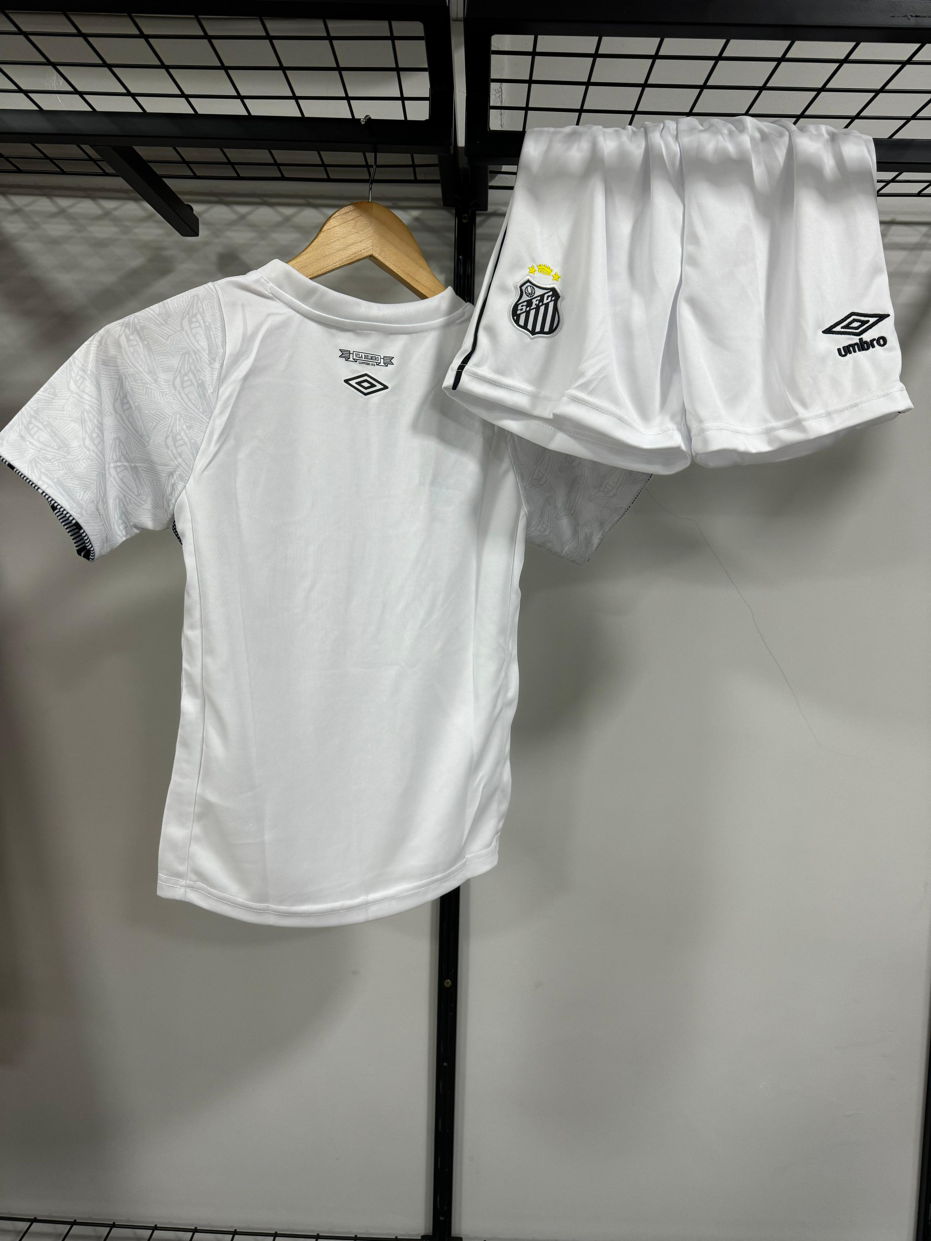 Conjunto Santos I 24/25 Umbro Branco