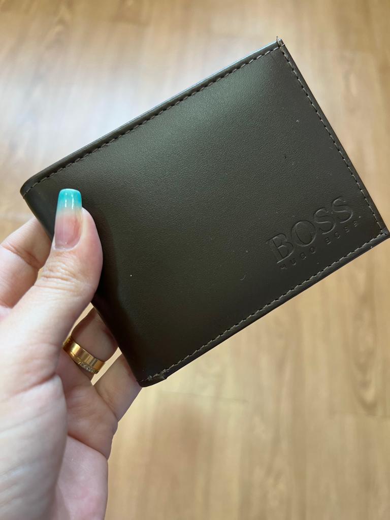 Carteira Hugo Boss Marrom
