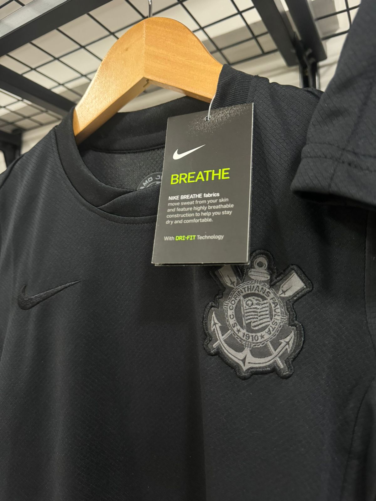 Conjunto Corinthians II 2024/25 Nike Preto