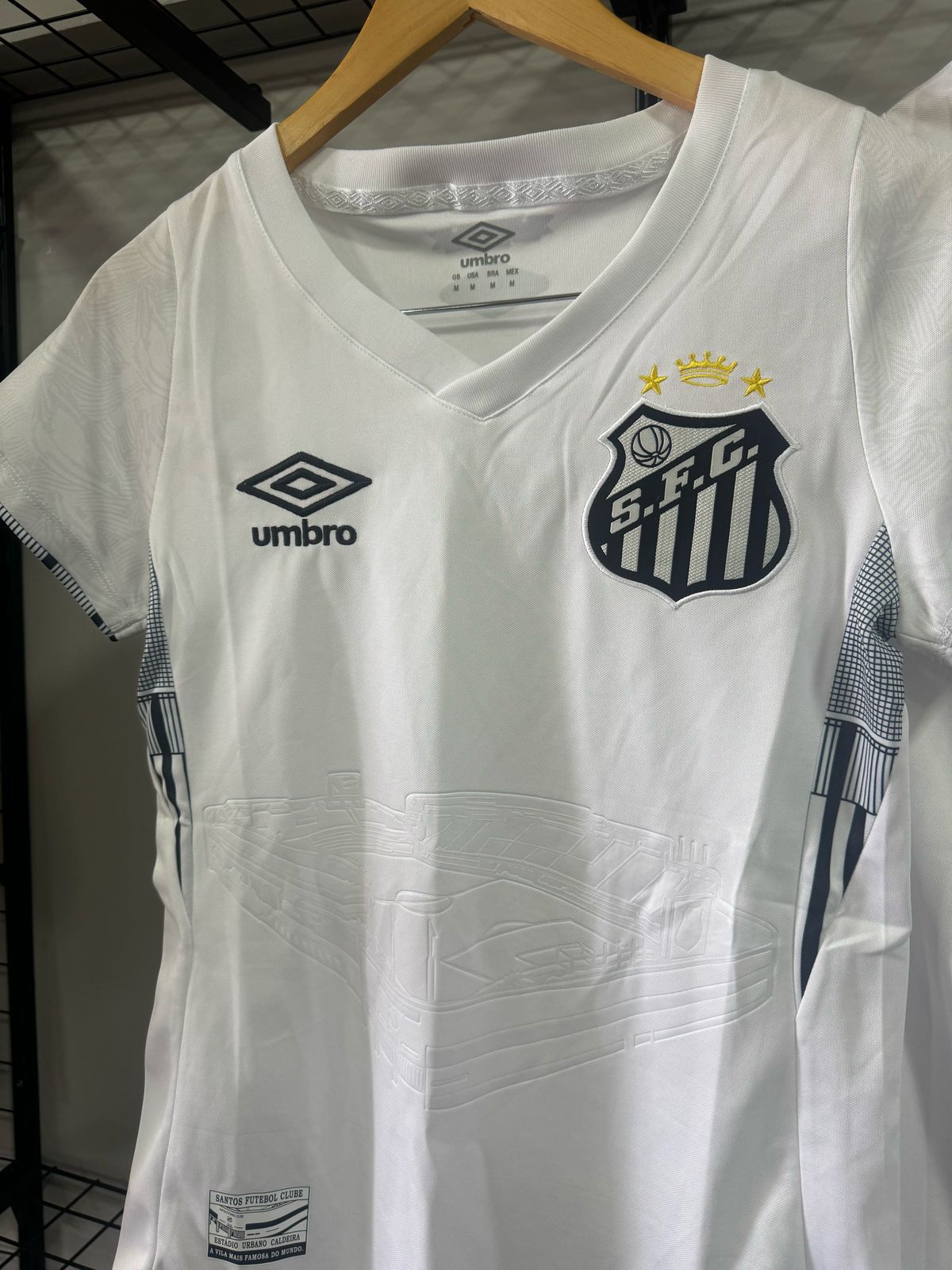 Santos I 24/25 Feminina Umbro Branca